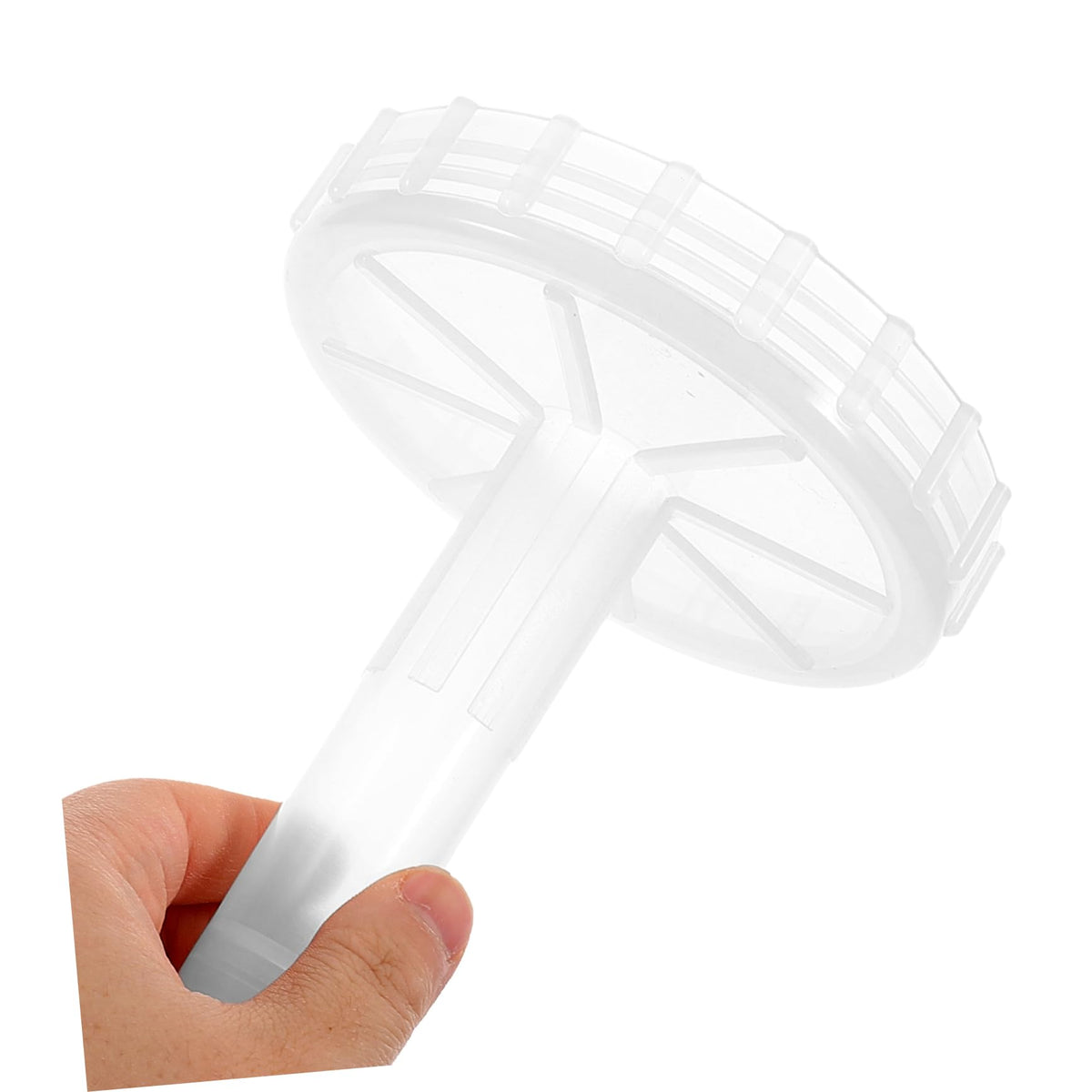 Smoothie Maker Feeding Funnel Replacement Part, White Plastic Feeder Head