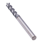 1/4" 4 Flute Solid Carbide Long Square End Mill, 3" OAL, AlTiN Coated
