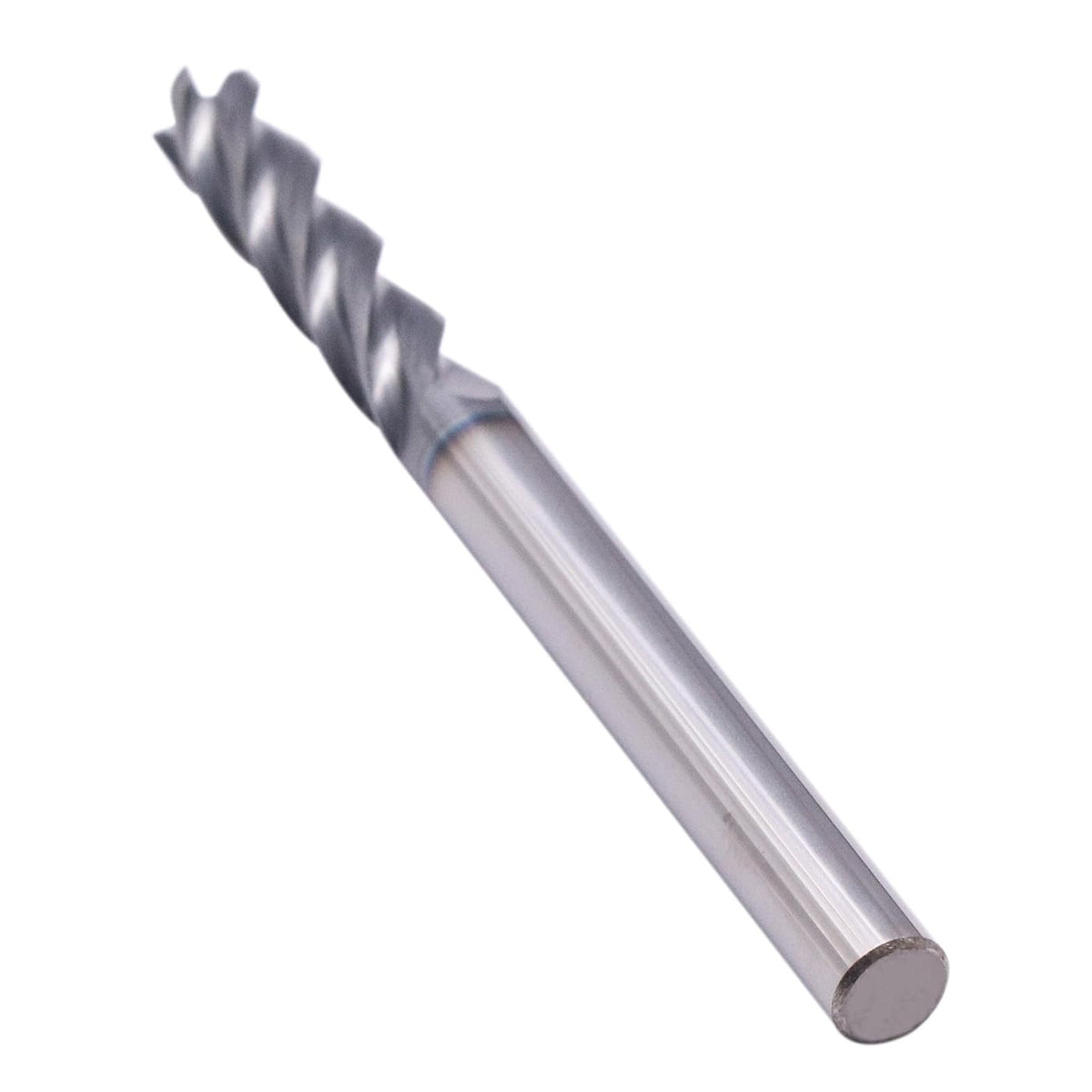 1/4" 4 Flute Solid Carbide Long Square End Mill, 3" OAL, AlTiN Coated