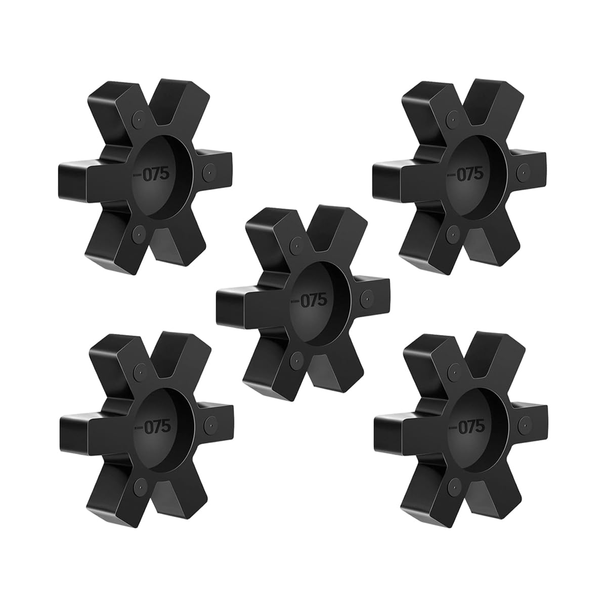 Flexible NBR Rubber Spider Insert Spider Center Insert,5Pcs L075