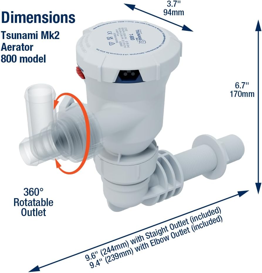 Attwood Tsunami MK2 Aerator Pump