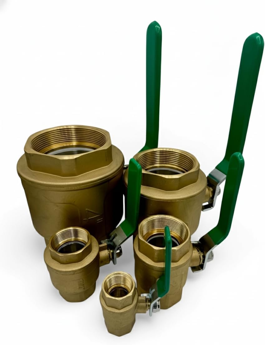 2" Threaded Brass Ball Valve | 600 PSI | FP (2")
