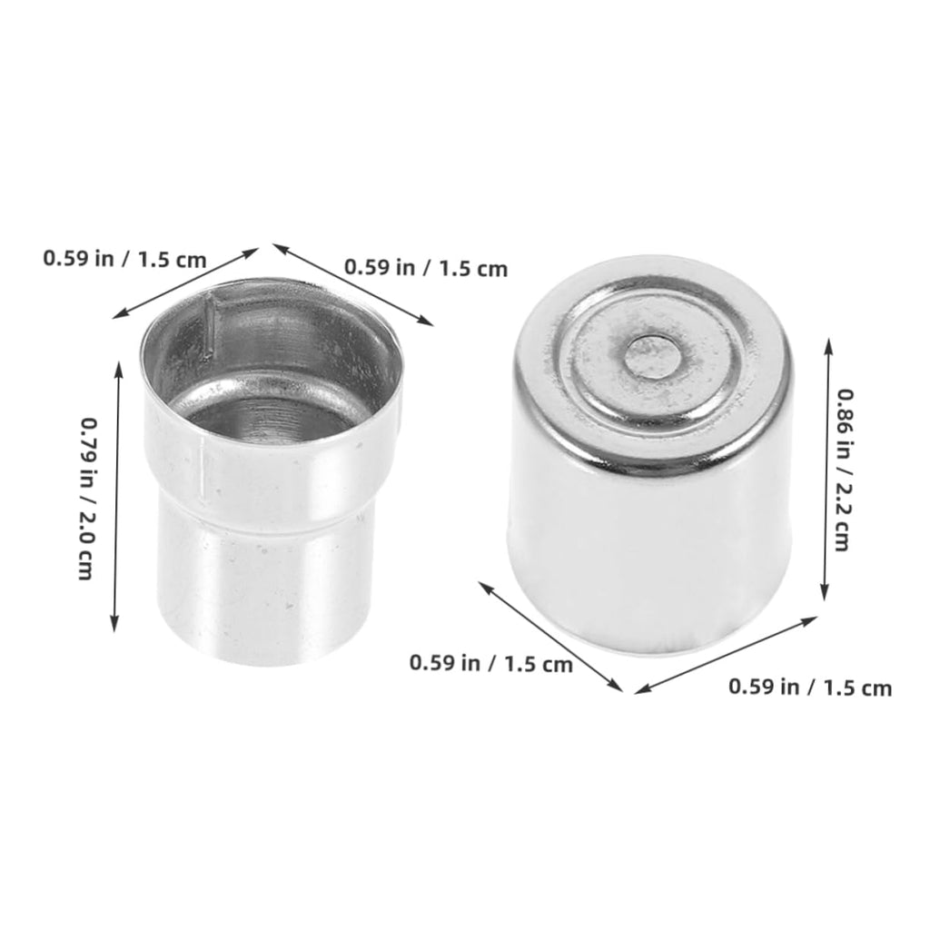 6Pcs Silver Microwave Oven Caps, Universal Replacement Parts