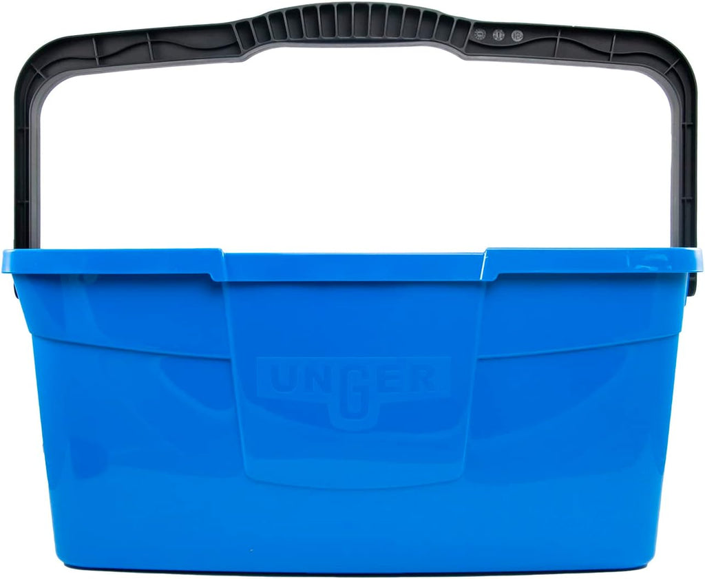 Professional 3 Gallon Bucket – Compact Cleaning Bucket, Comfort-Grip Handle, 2 Pour Spouts, Portable Cleaning