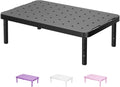 Computer Monitor Stand for Desk, Adjustable Laptop Riser, Desk Monitor Stand Underneath Storage for Office, School