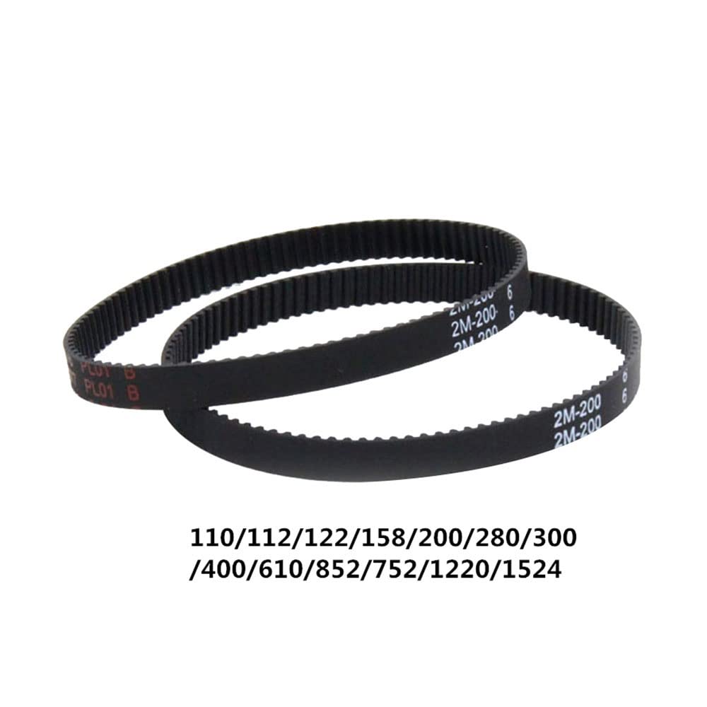 1PCS GT2 Closed Loop Timing Belt Rubber 2GT 6mm,852mm