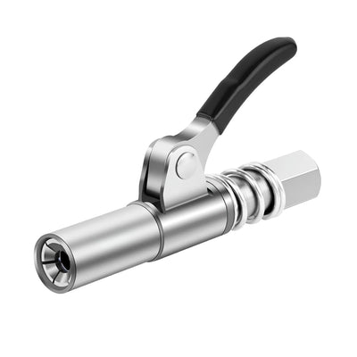 MTRPS Grease Gun Coupler, Strong Lock on Grease Tips Heavy Duty Quick Release Lube Fittings, 10000PSI High Pressure Leakproof Couplers Compatible with 1/8" NPT End Greases Gun