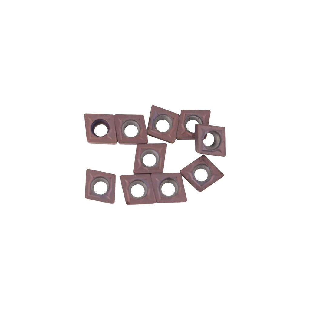 10Pcs CCMT21.51 CCMT060204 Carbide Turning Inserts