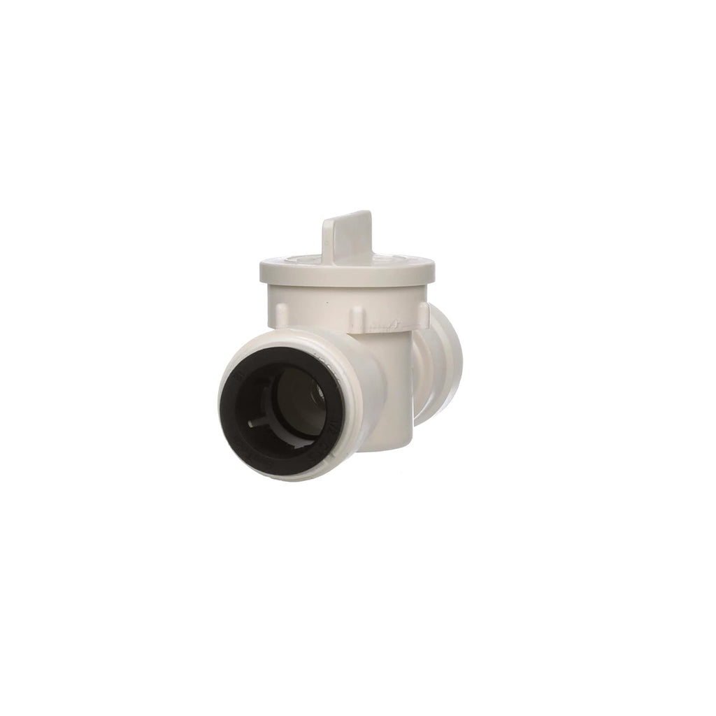 3539-10 AquaLock Plastic Series, 1/2" CTS x 1/2" CTS Off-White Lead-Free Polysulfone Type 39 Straight In-line Valve
