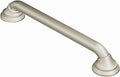 Brushed Nickel Bathroom Safety Ultima 18-Inch Designer Bathroom Grab Bar with Curl Grip for Elderly or Handicapped