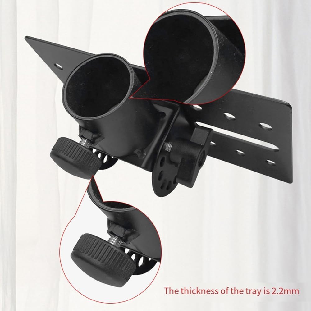 Rotatable 35mm Metal Mount Tripod Pole DJ Speaker Stand Adapter Top Cap Rotatable DJ Speaker Stand Adapter Top Cap