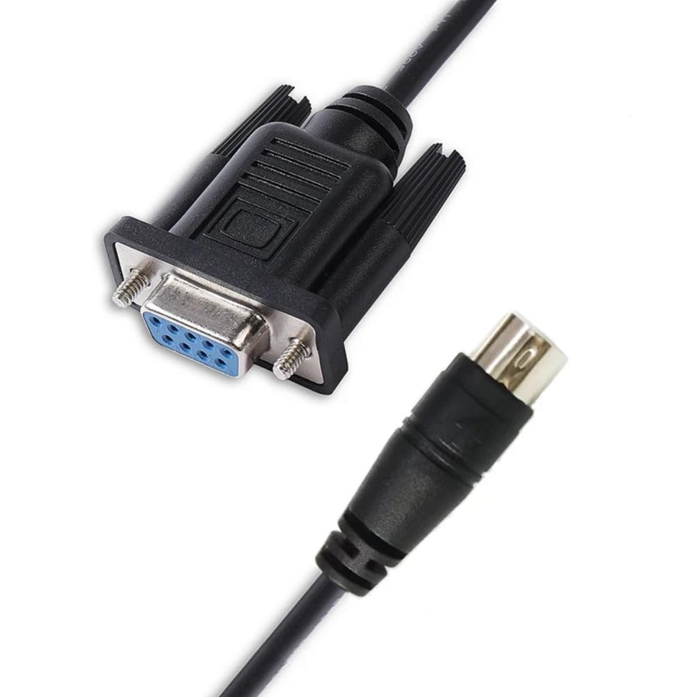 Compatible with Delta DVP Series PLC Programming Cable(1.8m/6ft)