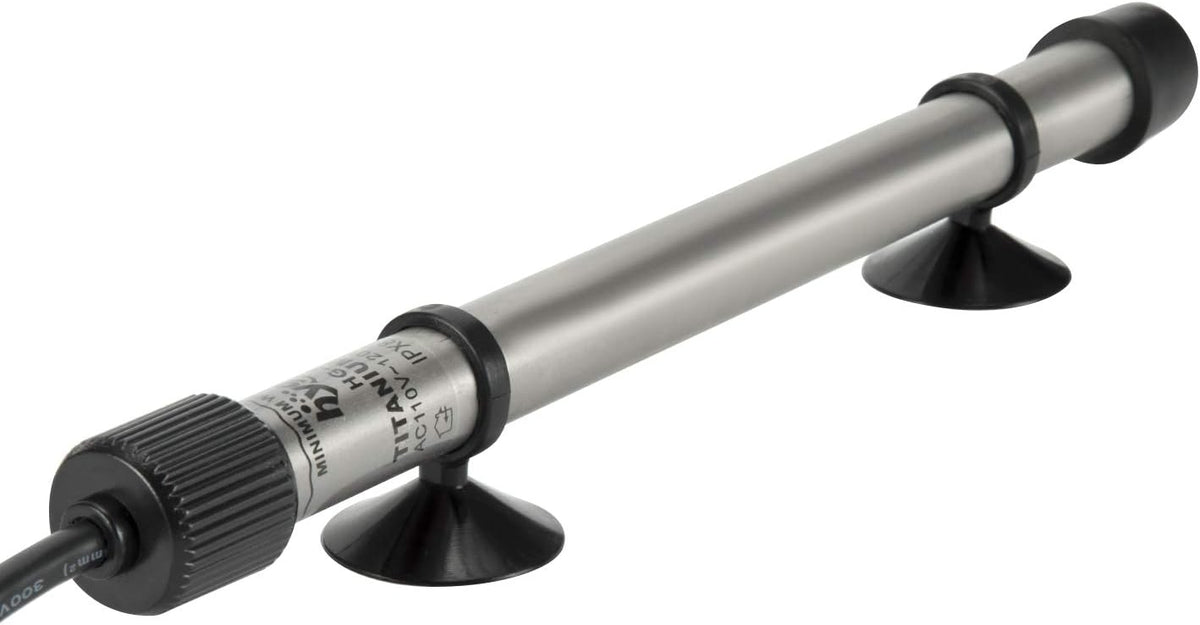 802 Aquarium Titanium Heater Rod Fish Tank Heating Element Replacement Heater Tube (Controller Excluded) 200W