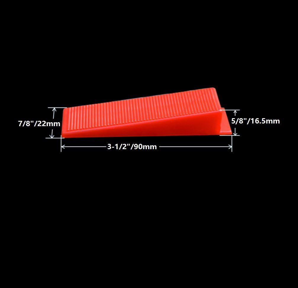 Tile Leveling System Reusable Wedges 300 Pcs