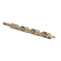 Drill America 3/8" Cobalt Stepped Point Drill Bit with Quick Change Hex Shank