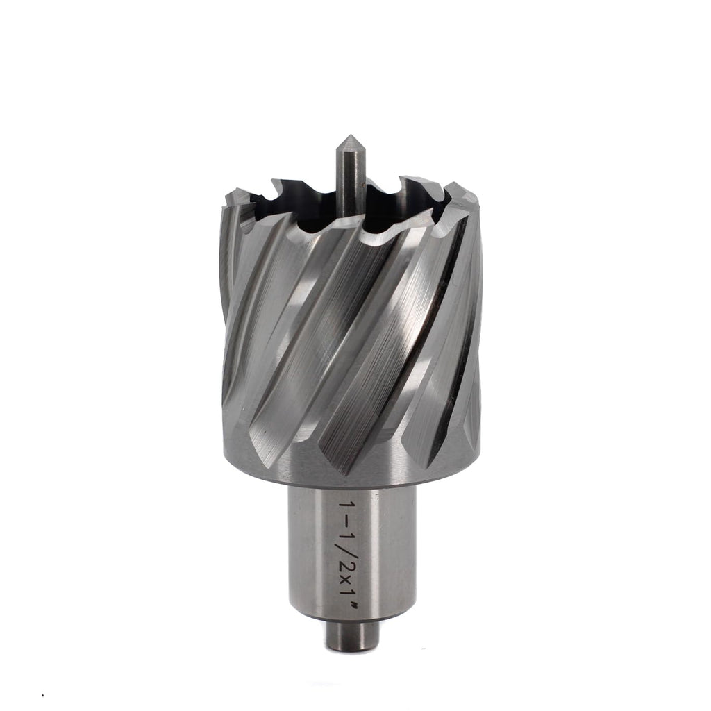 OSCARBIDE 1-1/2" x 1" HSS Annular Cutter 3/4" Weldon Shank Mag Drill Bit
