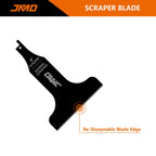 JMD 3-Piece Reciprocating Saw Scraper Blades Set, Scraping Tool Attachment