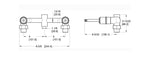 Pfister 00731XA 2-Handle Shower Only Rough-In Valve
