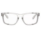 CRYSTAL Clear Full Lens Reading Safety Glasses +2.0 Dioptre