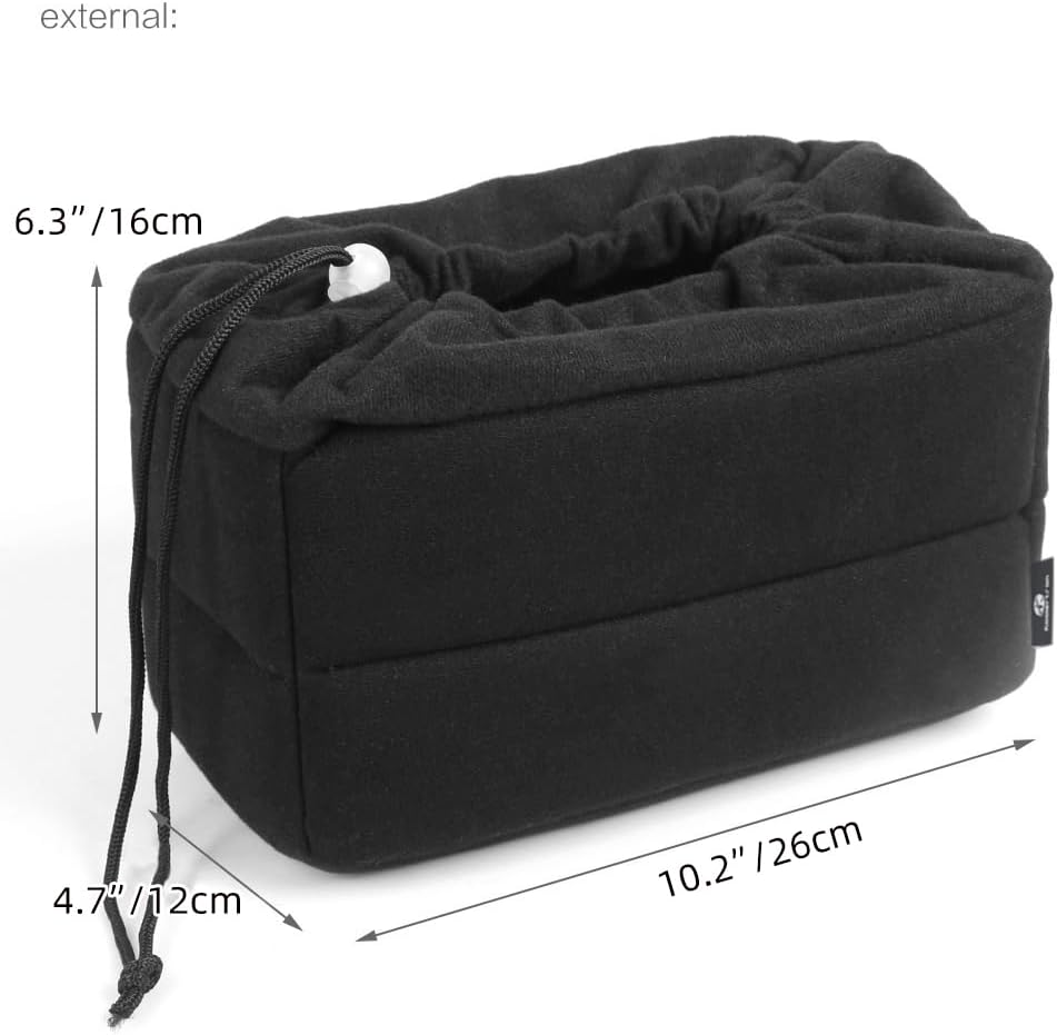 Shockproof Camera Photo Bag for SLR TLR Camera Insert Partition Padded Case,Can be Put Directly Into the SLR Camera