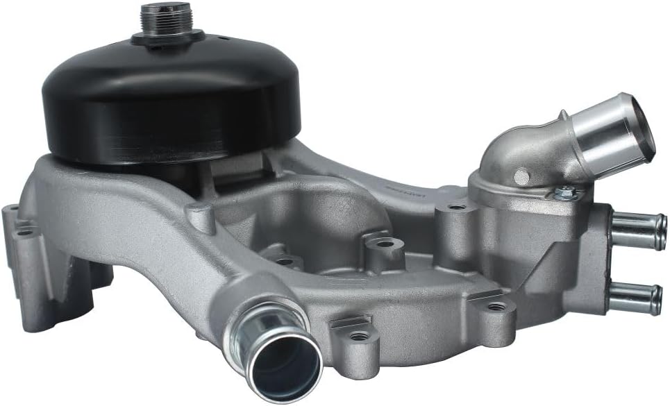 Water Pump Kit with Metal Gasket and Thermostat for 07-20 Chevy Silverado 1500 Tahoe Avalanche Suburban, 07-17 GMC Sierra 1500 Yukon XL Savana, 07-14 Cadillac Escalade, Hummer, 4.8L 5.3L 6.0L, AW6009