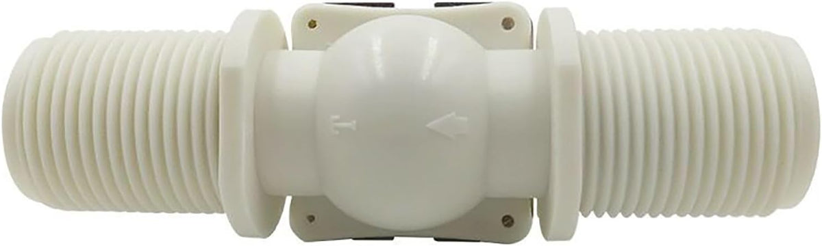 3/4" DC 12V Solenoid Valve N/C Normally Closed Water Inlet Flow Switch