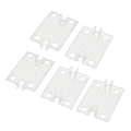 Aexit 5 Pcs Single Phase Plastic Solid State Relay SSR Safety Clear Cover (e82621b4fef2c8426e8fbccf6377a0dc)