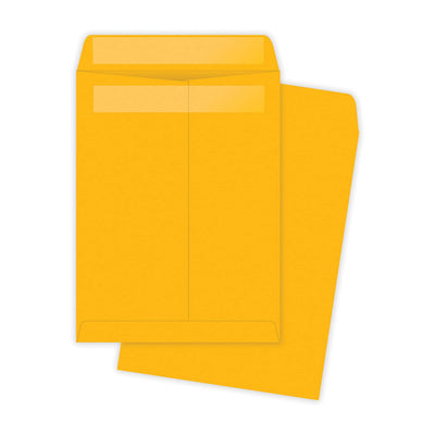Catalog Envelopes, Redi-Seal, Brown Kraft, 9.5 x 12.5, 250 per Box, (43662)