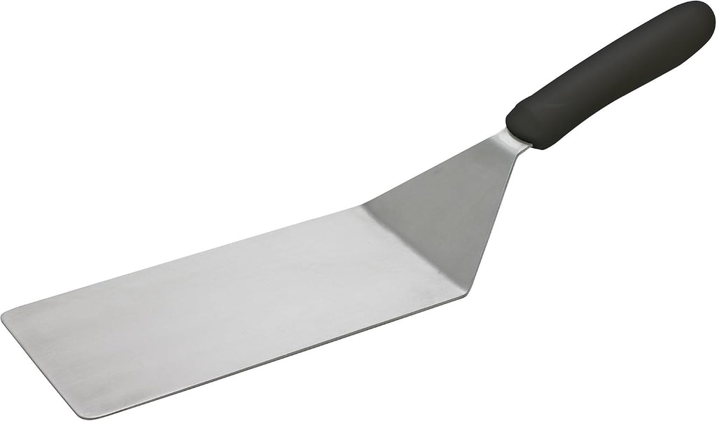 8" x 4" Black Griddle Spatula Turner for Burgers