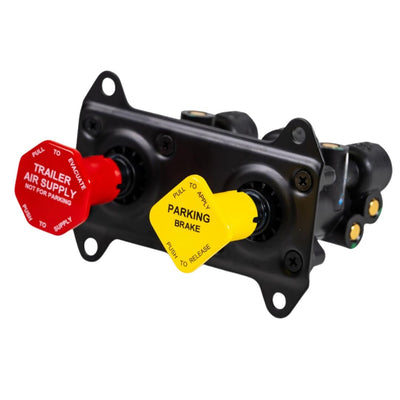 800516 MV3 Dash Air Brake Trailer Parking Control Valve for Truck Compatible with Kenworth Navistar Peterbilt Volvo