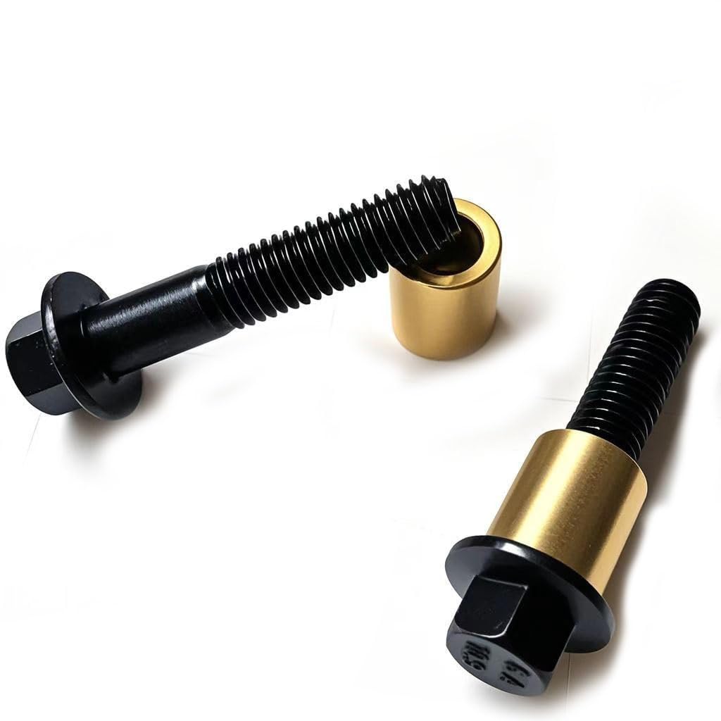 6.0L to 6.7L Starter Bolt Conversion Kit for Ford Super Duty/Excursion/Econoline (2003-2010) | Automatic Transmission Upgrade | Direct Fit Starter Hardware Kit (Black)