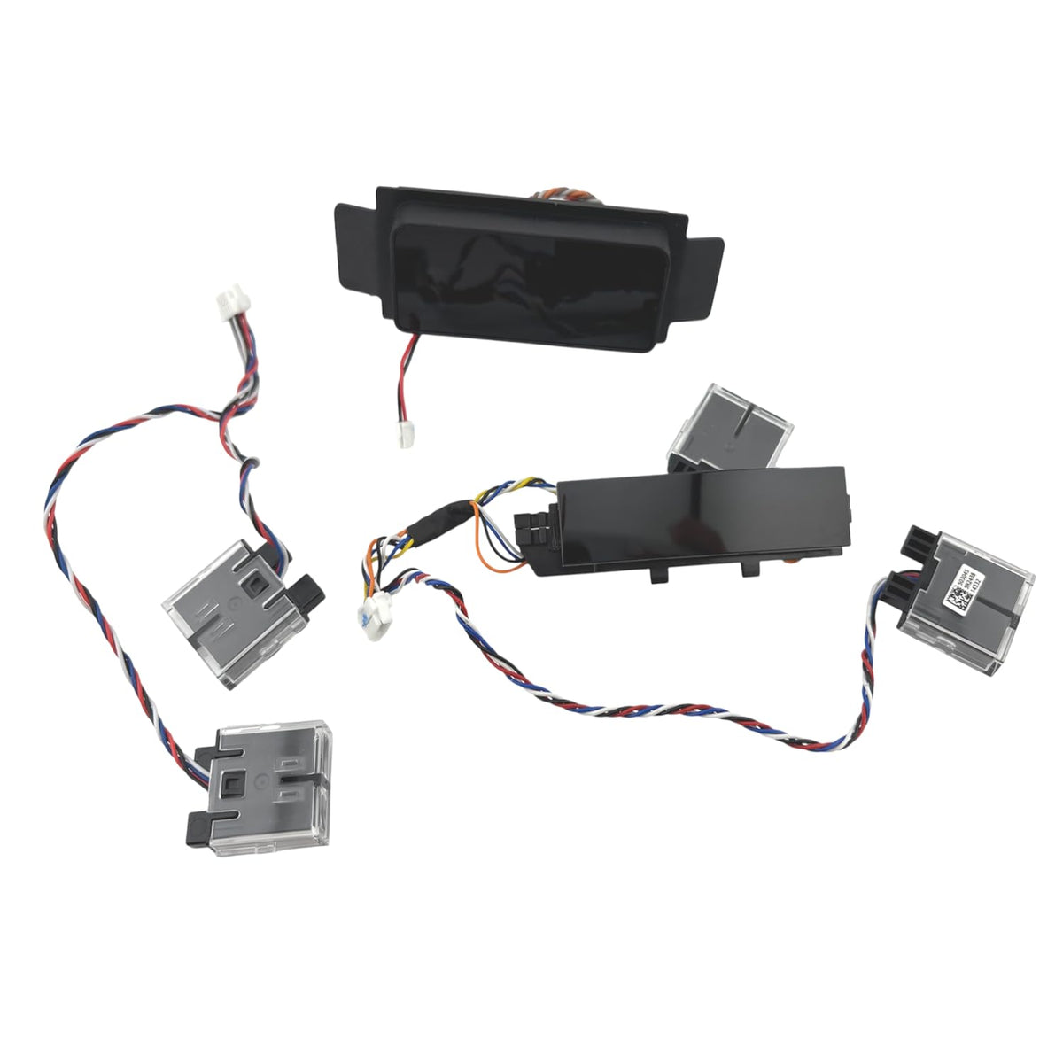 Edge & Cliff Detection Sensor Module Assembly Compatible with Roborock Q8 Max Q8 Max+ Robotic Vacuum Cleaner - Left, Right and Front Drop Sensors Cable Set