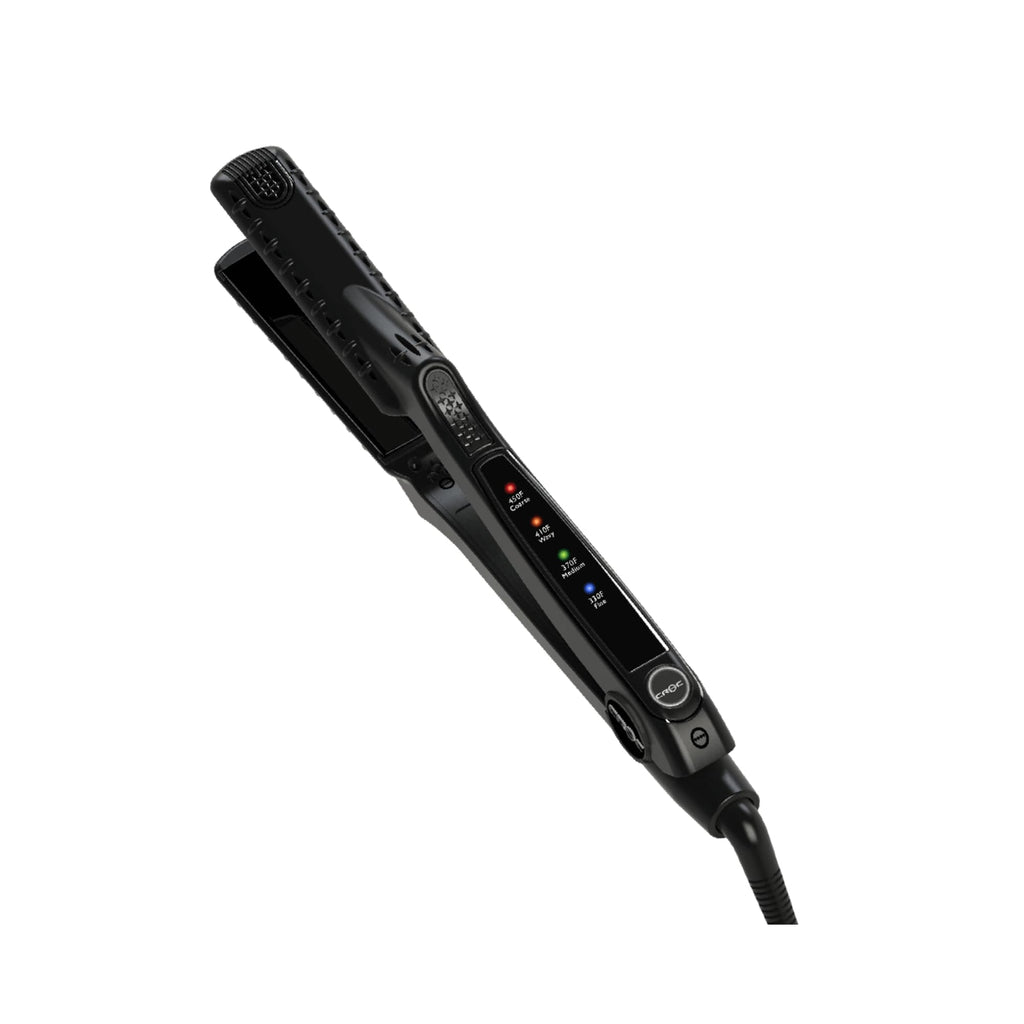 Led Black Titanium Flat Iron 1 Inch