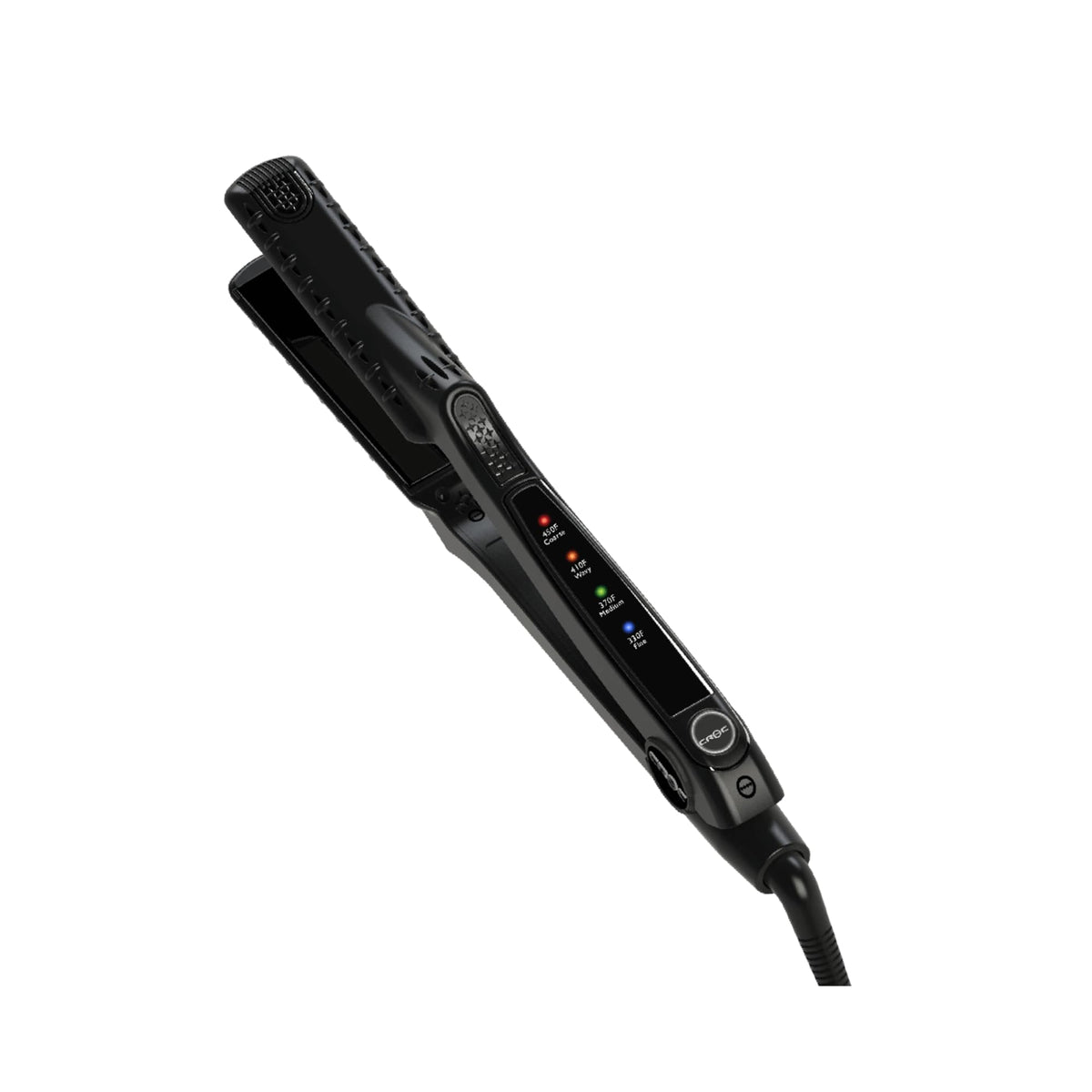 Led Black Titanium Flat Iron 1 Inch