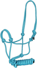 Rugged Rope Halter with Matching 6 Foot Lead