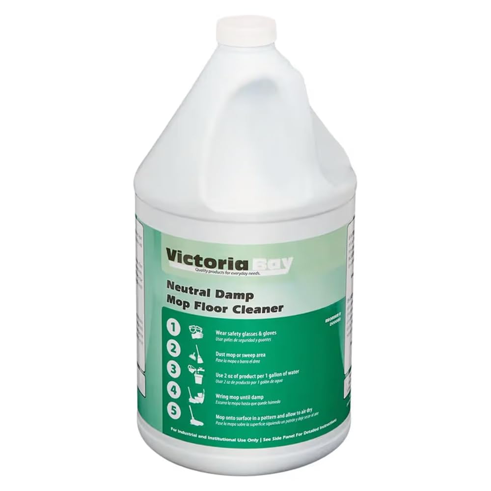 Neutral Damp Mop Floor Cleaner, 4 Gallons/Case