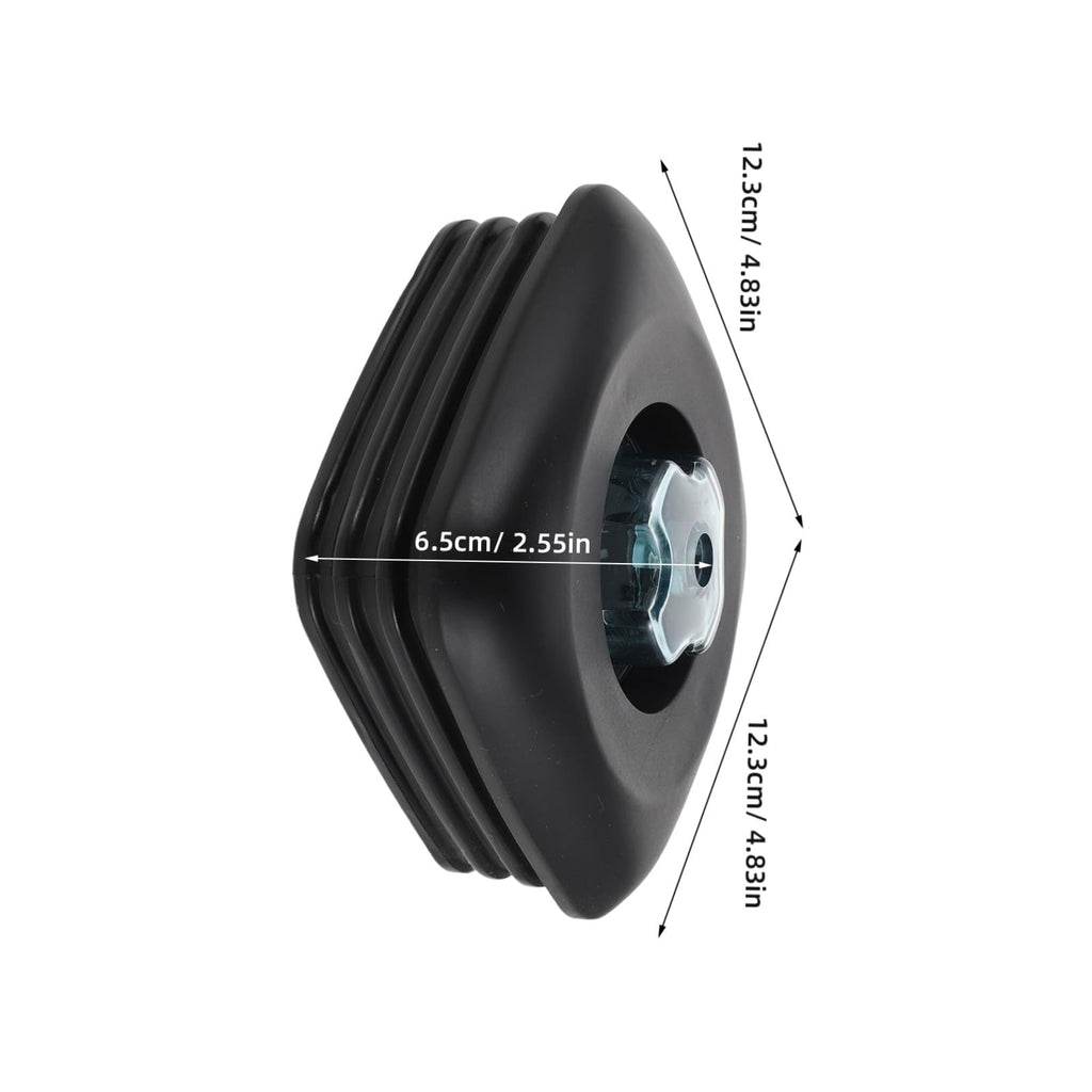 Universal Blender Lid Replacement Accessory with Tight Seal Black