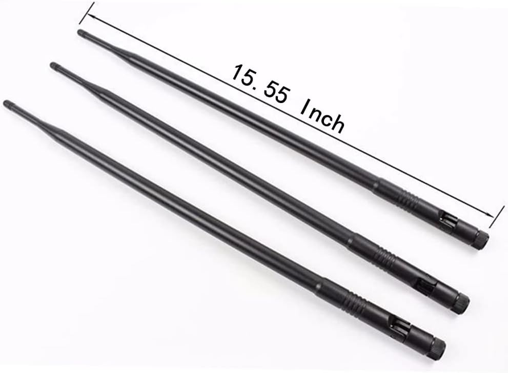 10dBi 2.4GHz 5GHz WiFi Booster Omni Directional Antenna RP-SMA for Wireless Router Network Devices PC Security