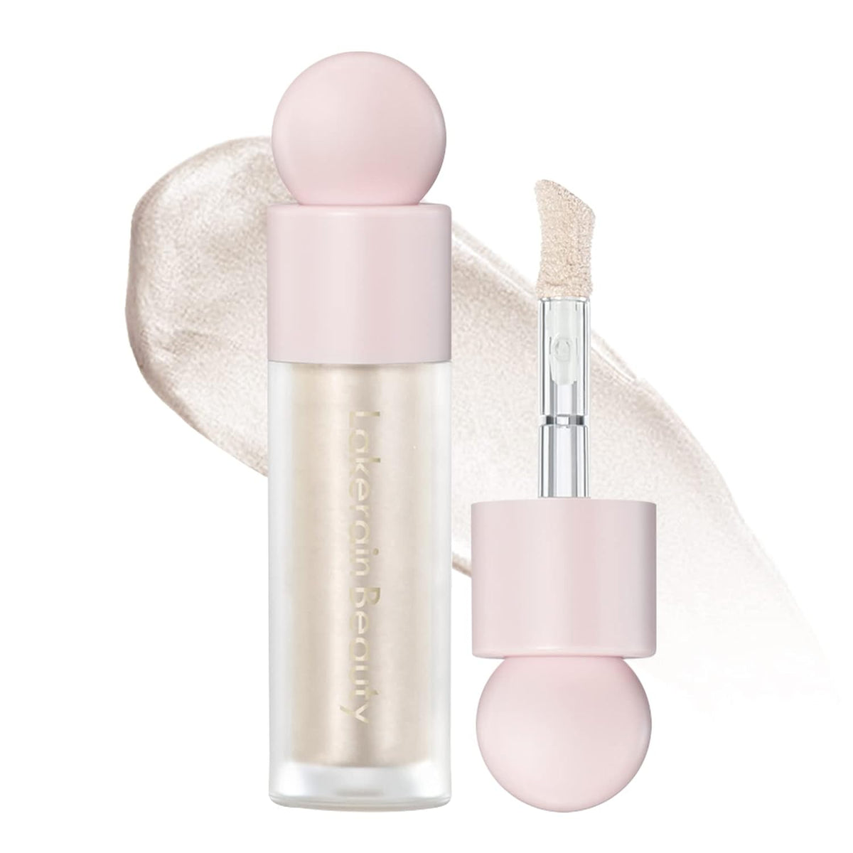 Liquid Highlighter,Long Lasting Liquid Luminizer Shimmer Stick,Waterproof Smooth Highlight Face Illuminator,Silky