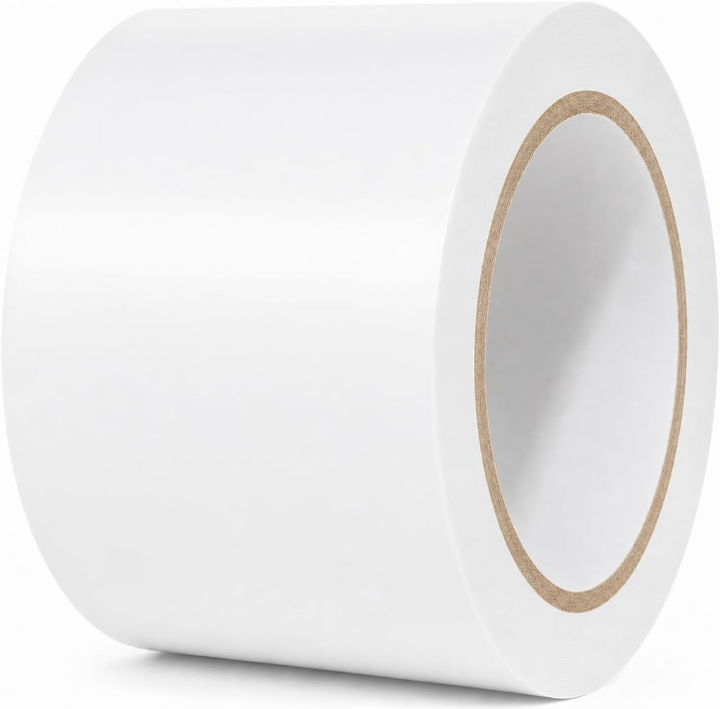 CVT-536 White Vinyl Floor Marking Tape, 3 x 36 Yards