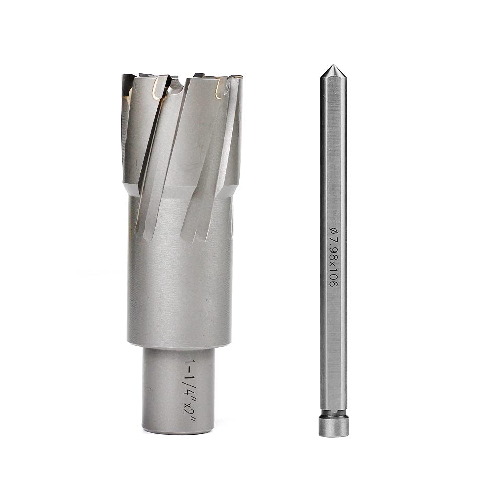 Annular Cutter Carbide JESTUOUS 3/4 Inch Weldon Shank 2 Cutting Depth