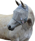 UV-Blocker Premium Reflective Safety Horse Fly Mask Without Ears or Nose Cover with One Year Warranty