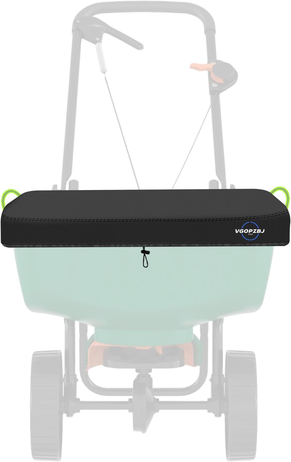 Hopper Cover Waterproof, 600D Heavy Duty Oxford-Broadcast Spreader Covers for P20-5010&Agri-Fab 85lb - 100lb