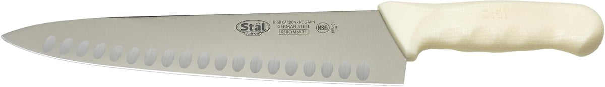 10" White Chef's Commercial-Grade Knife