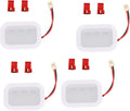 W11683243 LED Module Service Fits Whirlpool Kenmore Maytag Amana Refrigerators Led Light Module Replacement W10610289 W10660728 W10695459 W10843353 W10843846 (Four sets of)