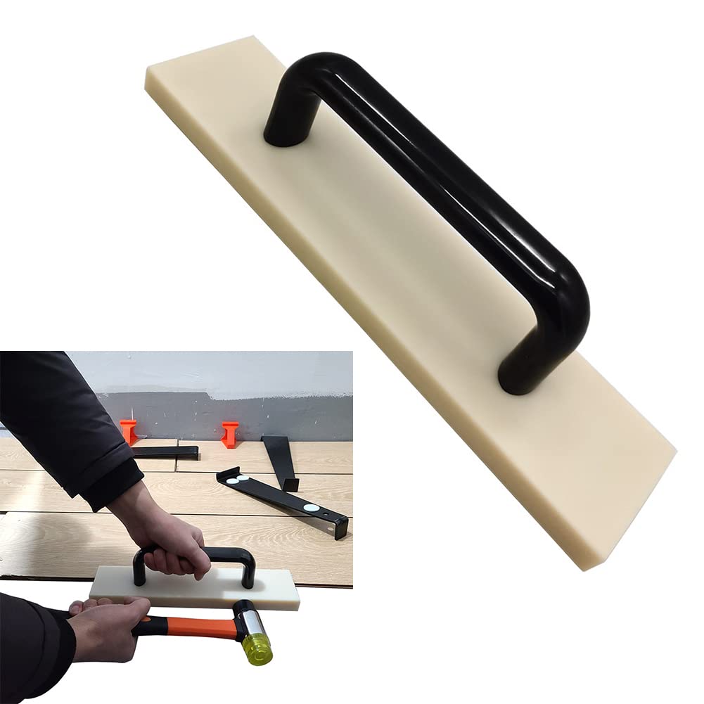 Nylon Plastic Flooring Tapping Block with Handle, Easy Grip Laminate Floor Installation Tool, Practical Tapping Block