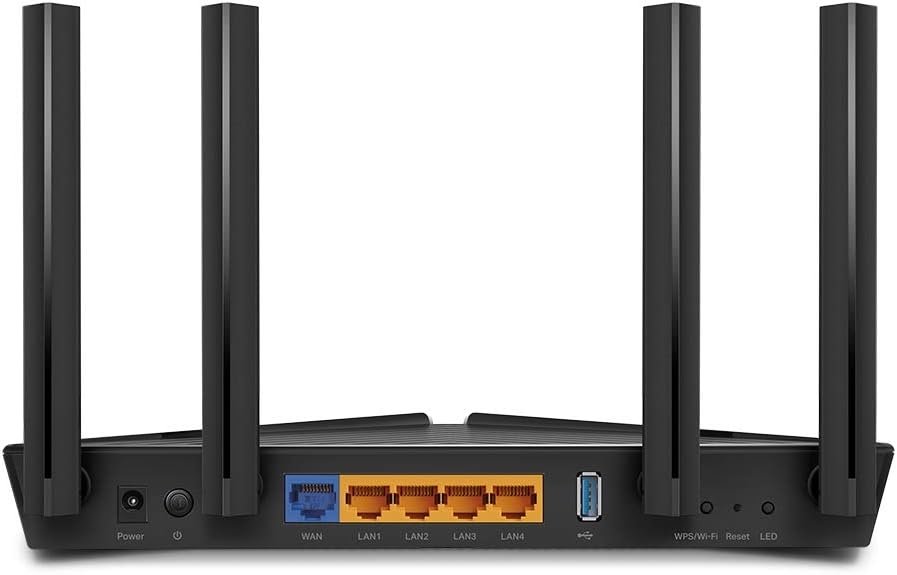 WiFi 6 AX3000 Smart WiFi Router – 802.11ax Router, Gigabit, Dual Band, OFDMA, MU-MIMO, Works with Alexa(Archer AX50)