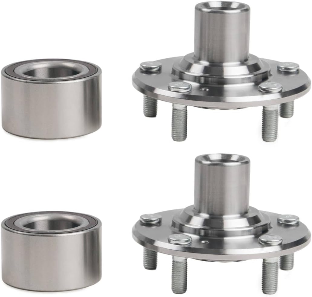 2 Front Wheel Hub Bearing Assembly not Fit 2.4L Si or EX-L Model