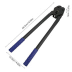 19mm Strapping Crimper, Manual Packing Tool, Labor Saving Banding Sealer with PP PET Compatibility, Ideal for