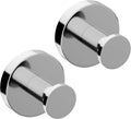 Towel Hooks for Bathrooms, 2 Packs Wall Mount Towel Holder, Stainless Steel Heavy Duty Wall Hooks, Rustproof Door